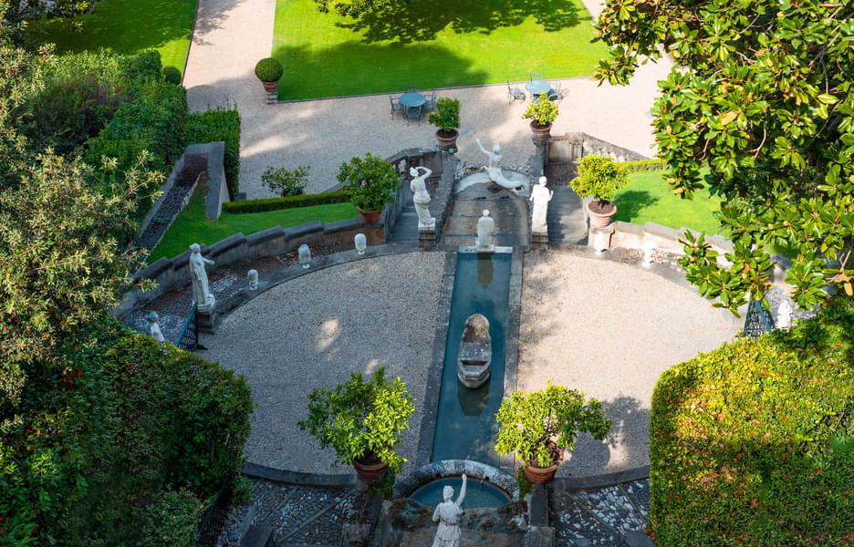 Soak in the beauty of the exquisite Colonna gardens