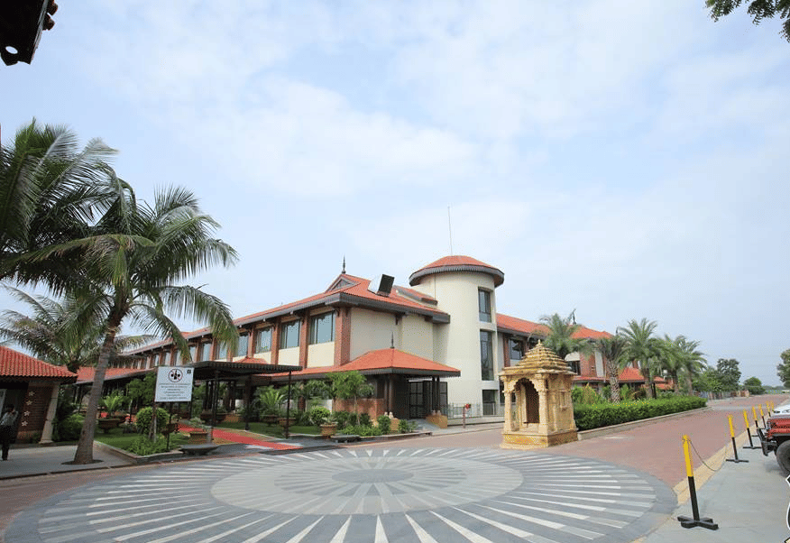 Exterior view of the resort