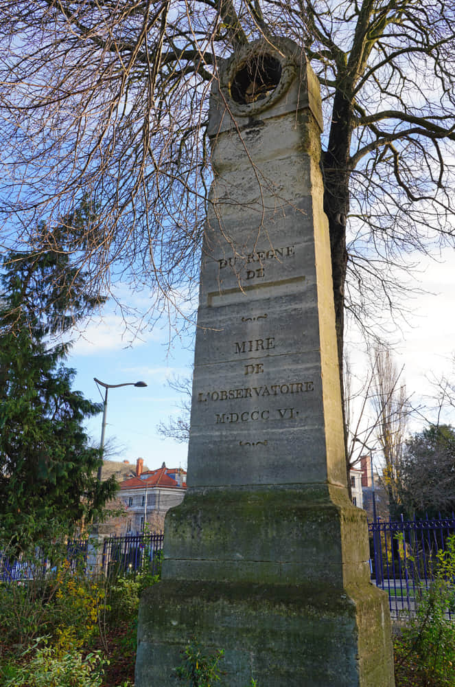 Stone of Meridian of Paris