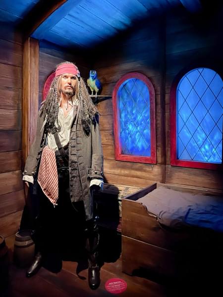 Live your Pirates of the Caribbean dreams as you meet the Captain Jack Sparrow
