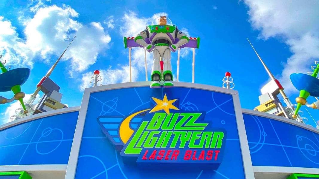 Buzz Lightyear Laser Blast ride