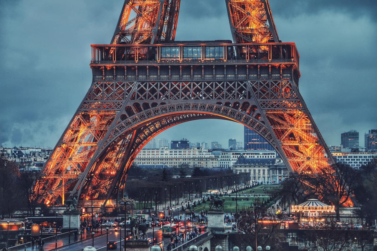 stairs eiffel tower