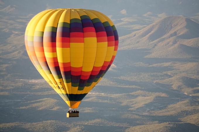 Hot Air Balloon Monument Valley