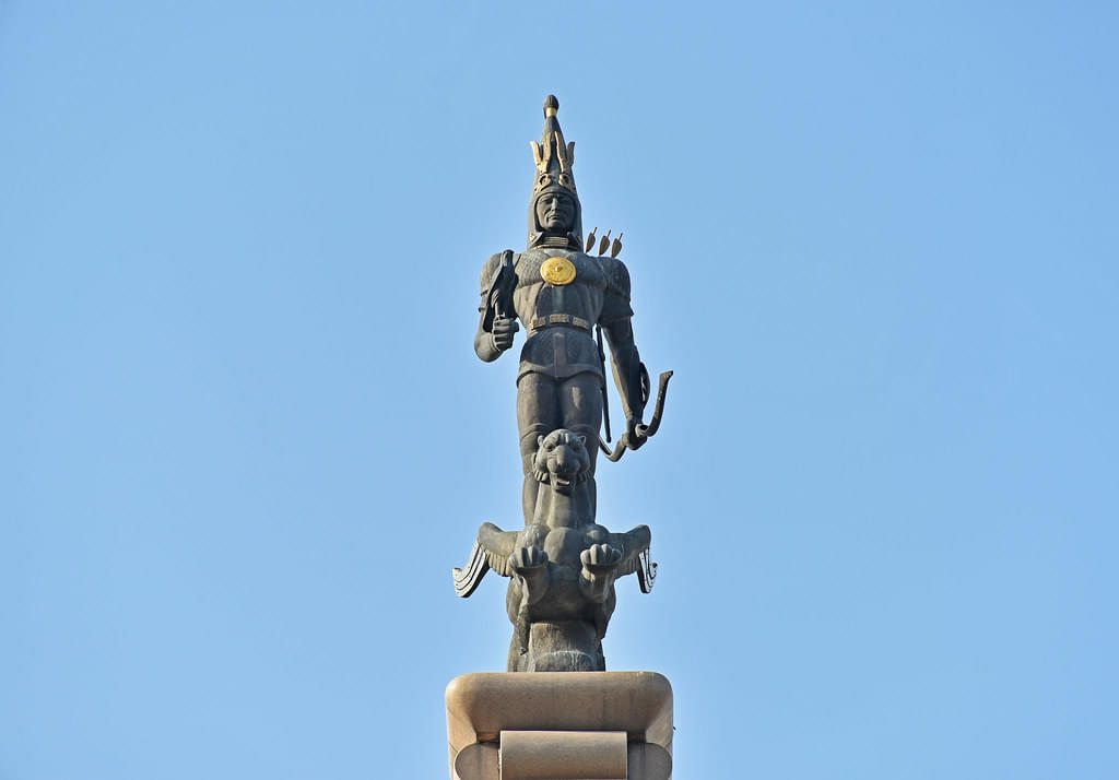 The Golden Warrior Statue