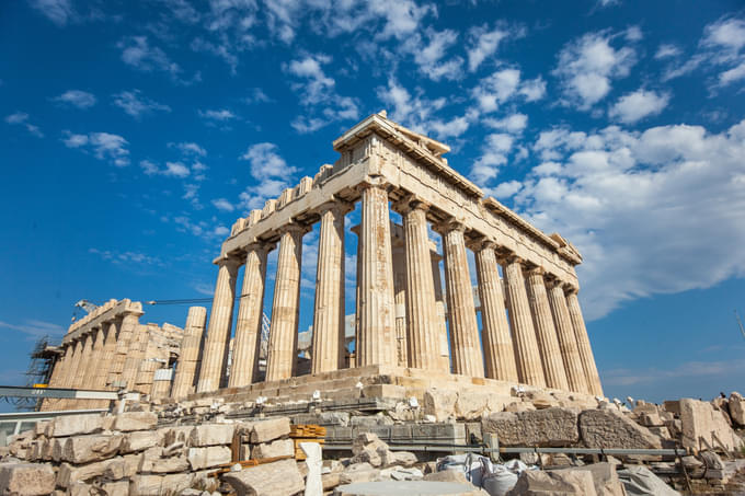 Visiting the Acropolis