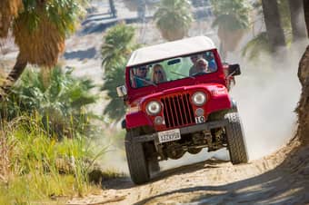 Indian Canyons Red Jeep Tour, Palm Springs