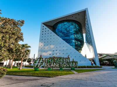 Visit The Green Planet and admire its exquisite architecture