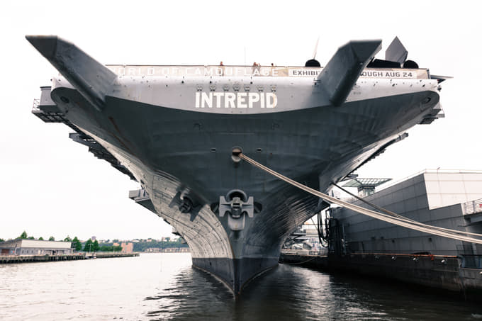 Welcome to the Intrepid Sea, Air & Space Museum