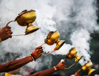 Experience a heavenly atmosphere close to God at Rishikesh