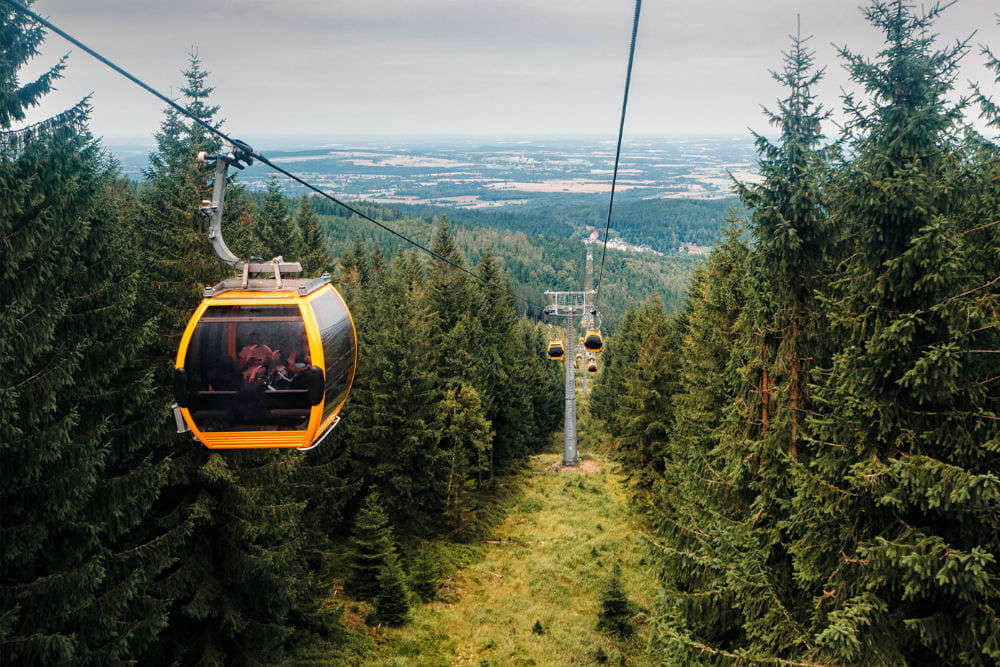 Experience an Adventurous Ropeway Ride