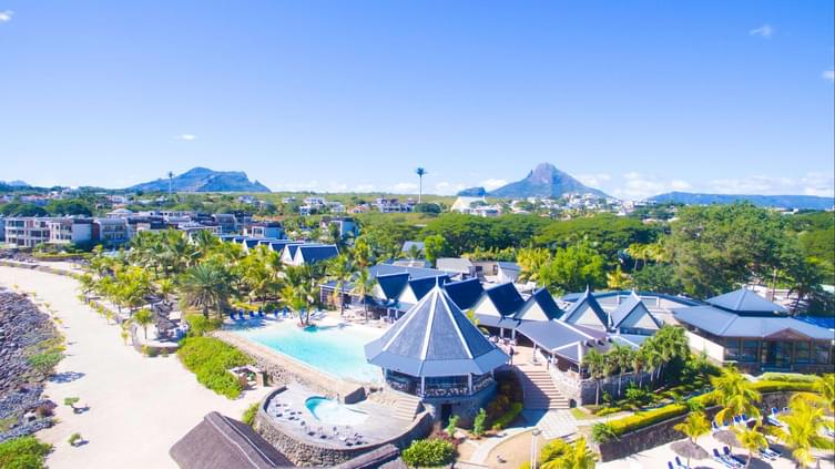 Aerial View of Anelia Resort & Spa Mauritius