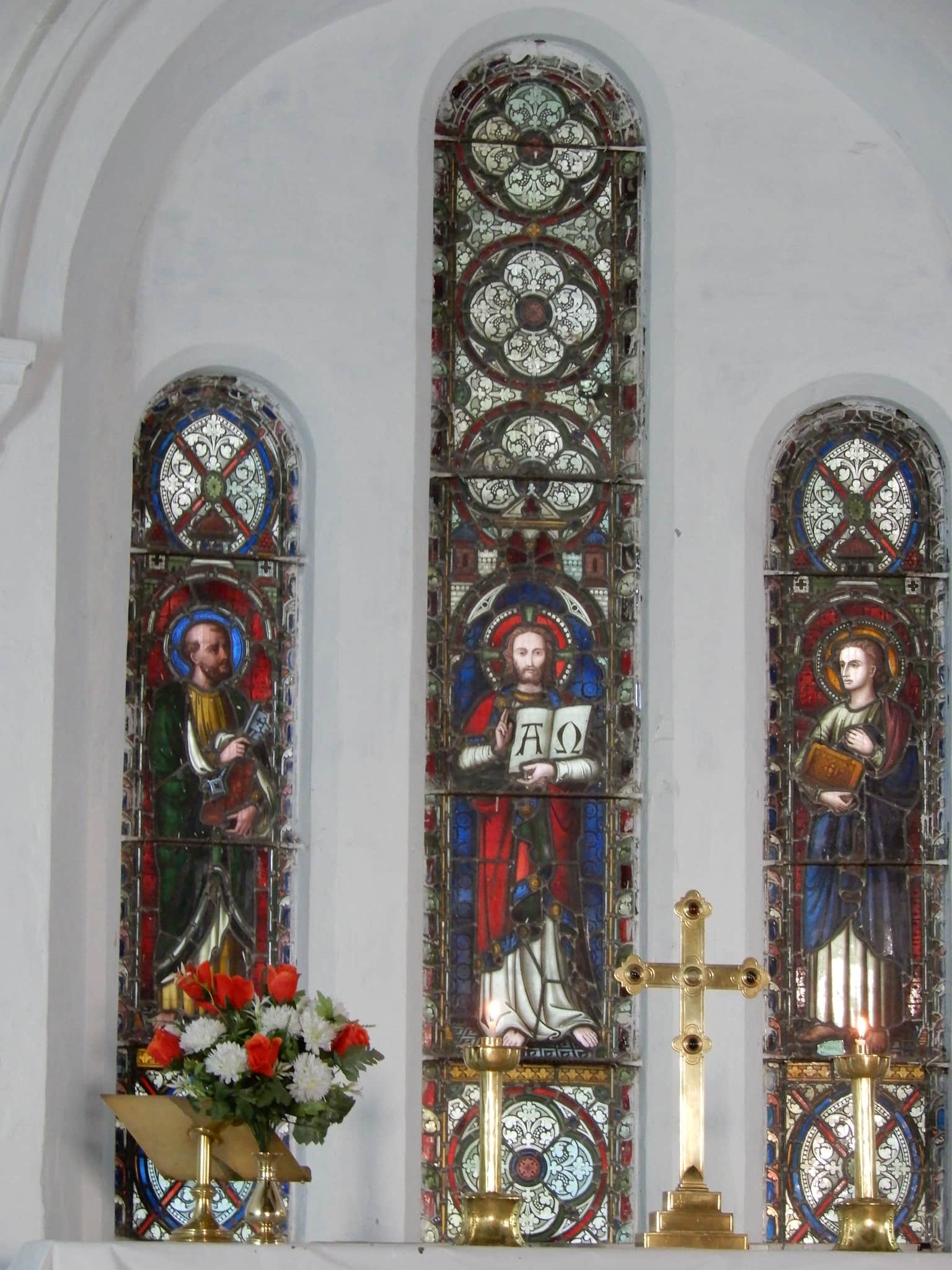 Stained glass windows