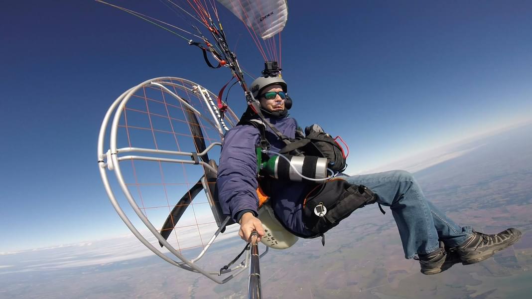 Powered Paragliding in Hyderabad Image