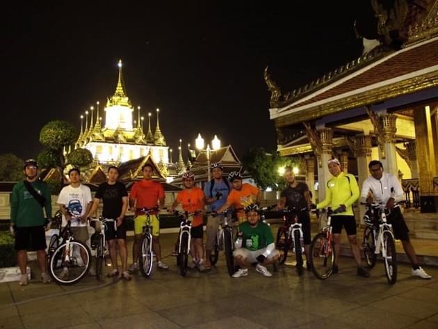 Bangkok Night Bike Tour Image