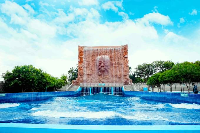 Enjoy 35+ attractions like waterfalls at Escape Water Park, Hyderabad
