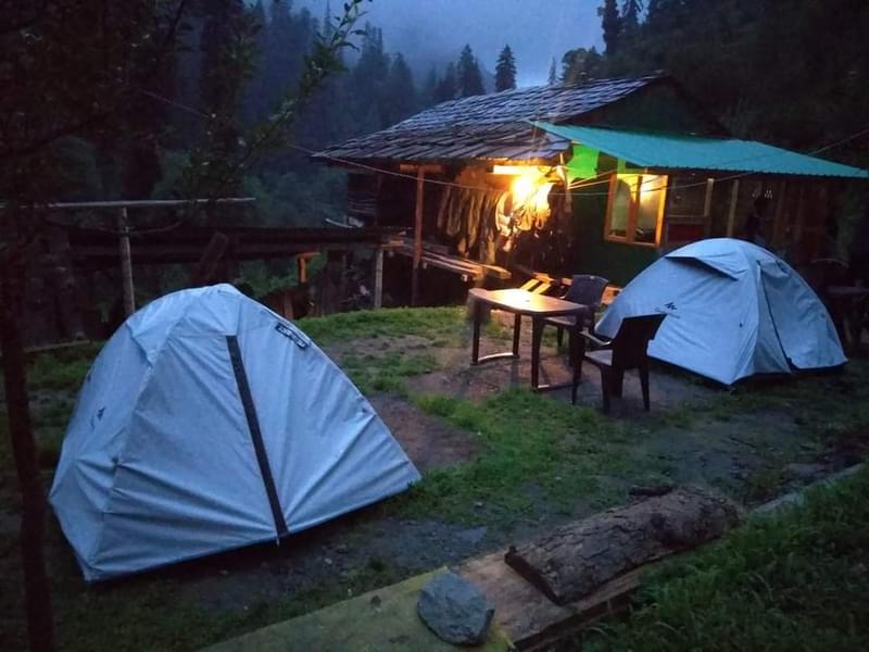 Riverside Camping In Jibhi Image