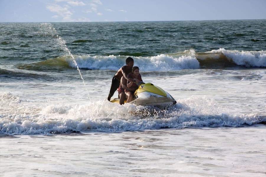 Jet Ski Ride at Juhu Beach Image
