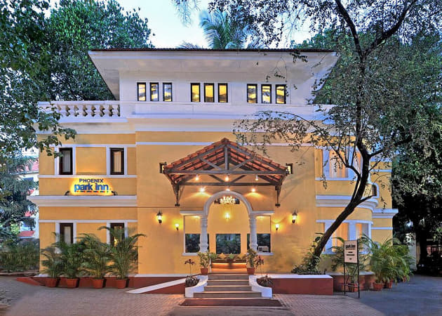 Exterior view of the resort