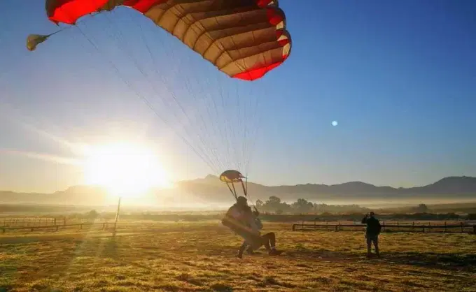 Skydiving in Cape Town