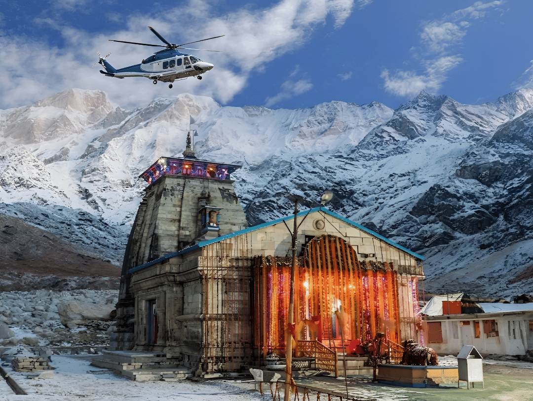 Premium Char Dham Helicopter Tour | Sacred Journey Across the Himalayas