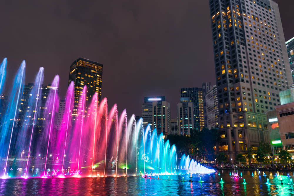 Witness the Water Fountain Show