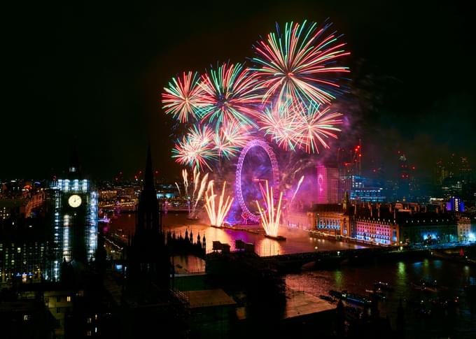 Watch the Iconic Fireworks Display