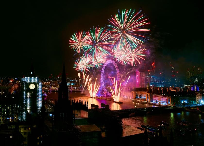 Watch The Iconic Fireworks Display