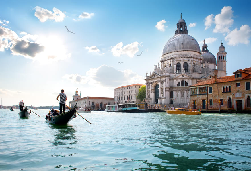 Venetian Aperitif on the Lagoon in Venice Image