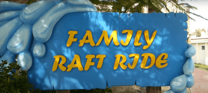 Family Raft Ride Dreamland Aqua Park