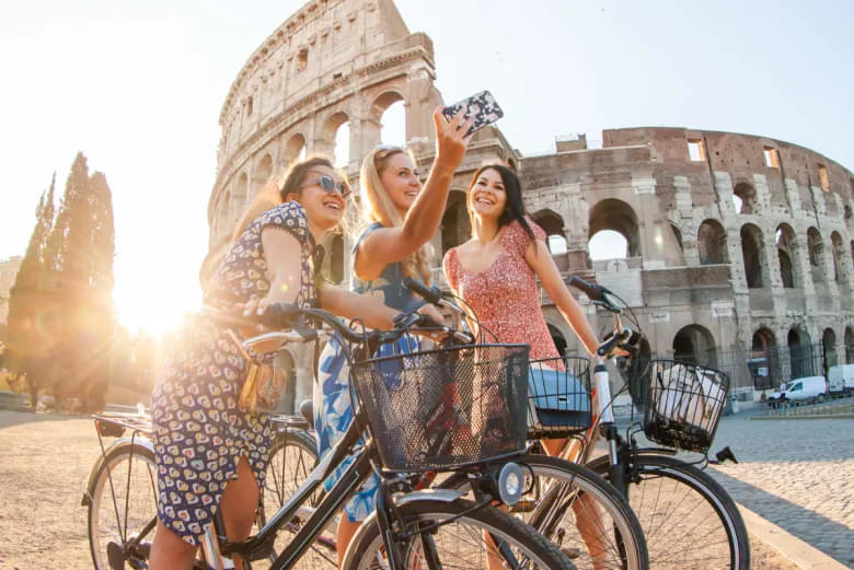 Visit the famous Roman Colosseum, click some selfies