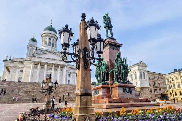 Admire the Neoclassical Architecture around