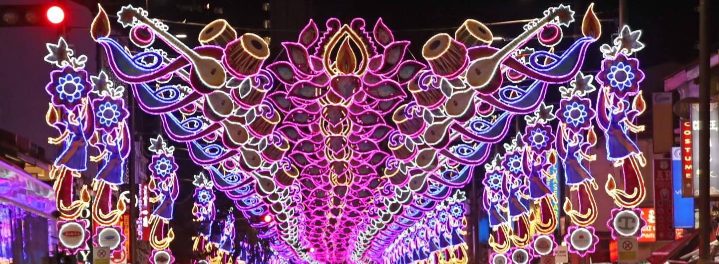 The Deepavali story street theatre performance