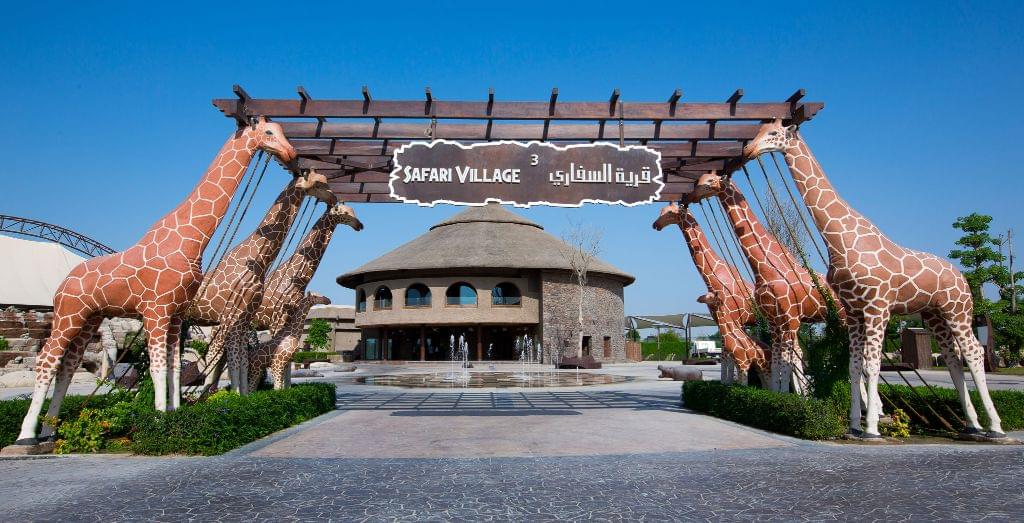 Explore the Safari Village with your friends and family