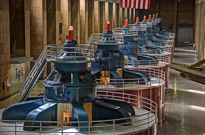 Hoover dam power plant