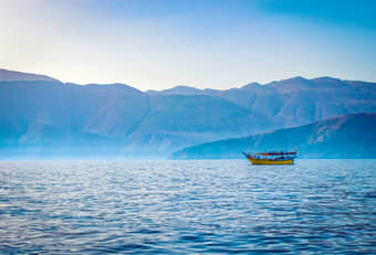 The senic Dubai Musandam Dibba day trip
