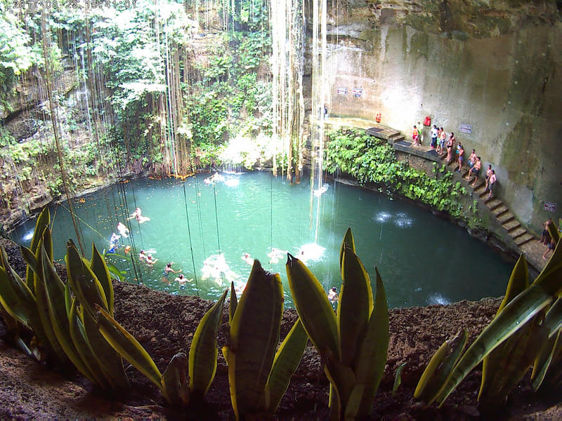 Visit Ik Kil Cenote