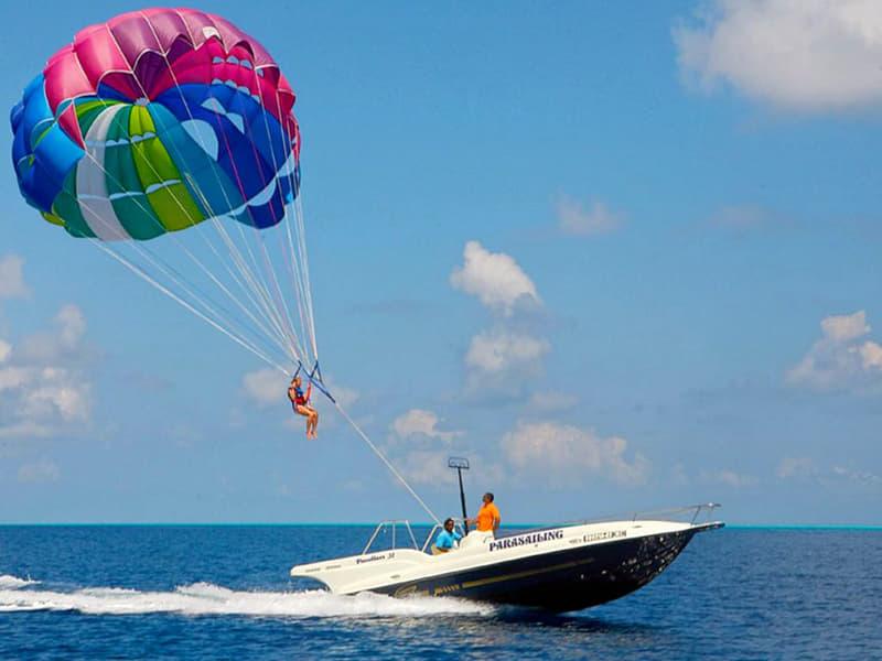Parasailing In Pondicherry Image