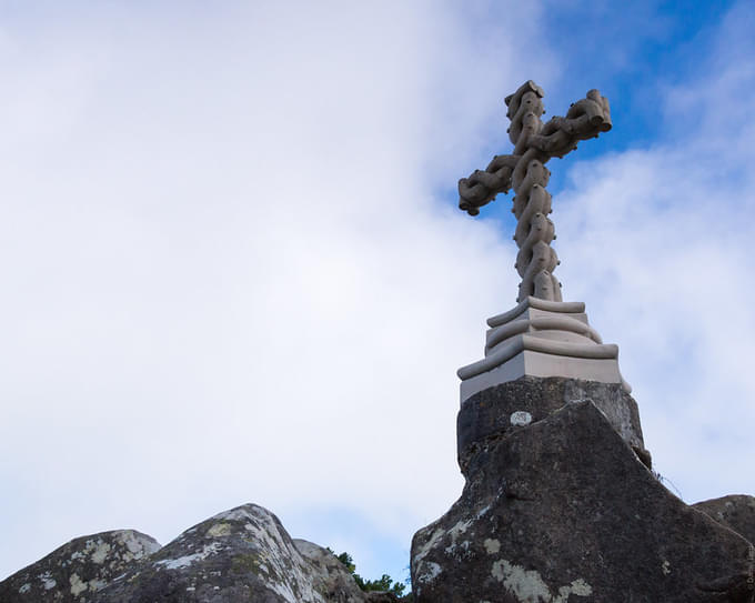 High Cross in Park of Pena Palace 