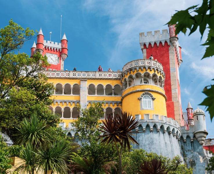 Guided Tour of Pena Palace, Cabo da Roca, Cascais & Estoril from Lisbon