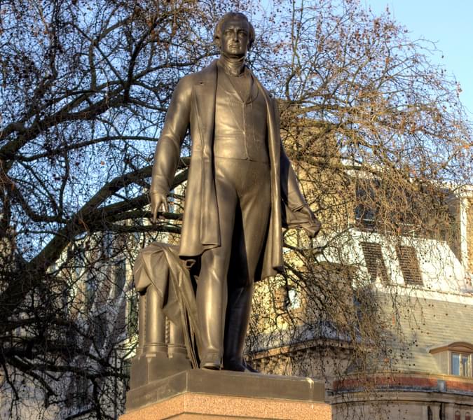 Statue of Robert Peel, Parliament Square