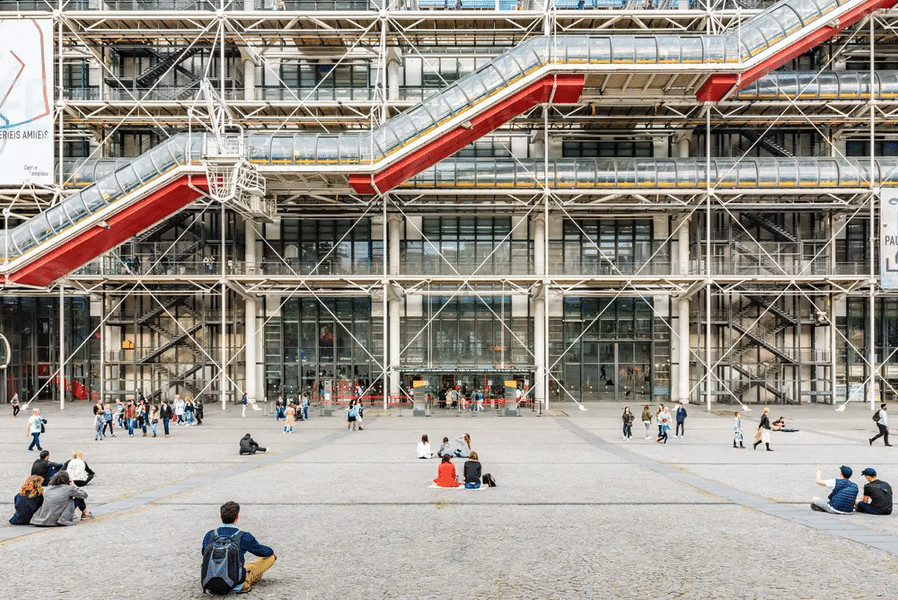 Centre Pompidou exterior view