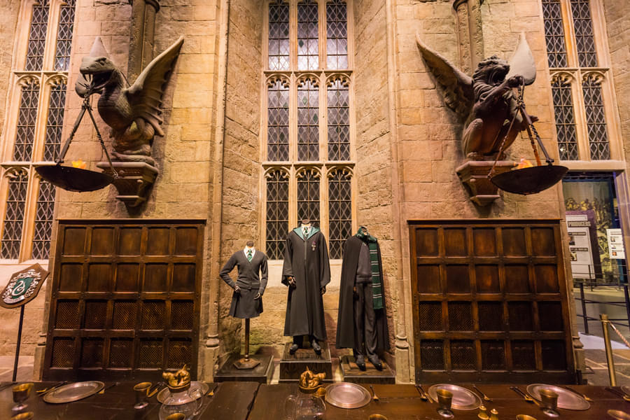 Costumes on display in The Great Hall