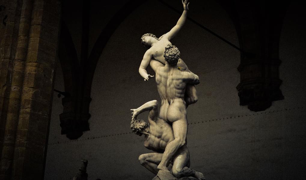 The Rape of the Sabine Women, by Giambologna