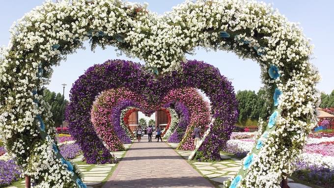 Heart Tunnel- Inside Miracle Garden