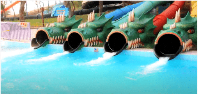 Twisiting Dragons Dreamland Aqua Park