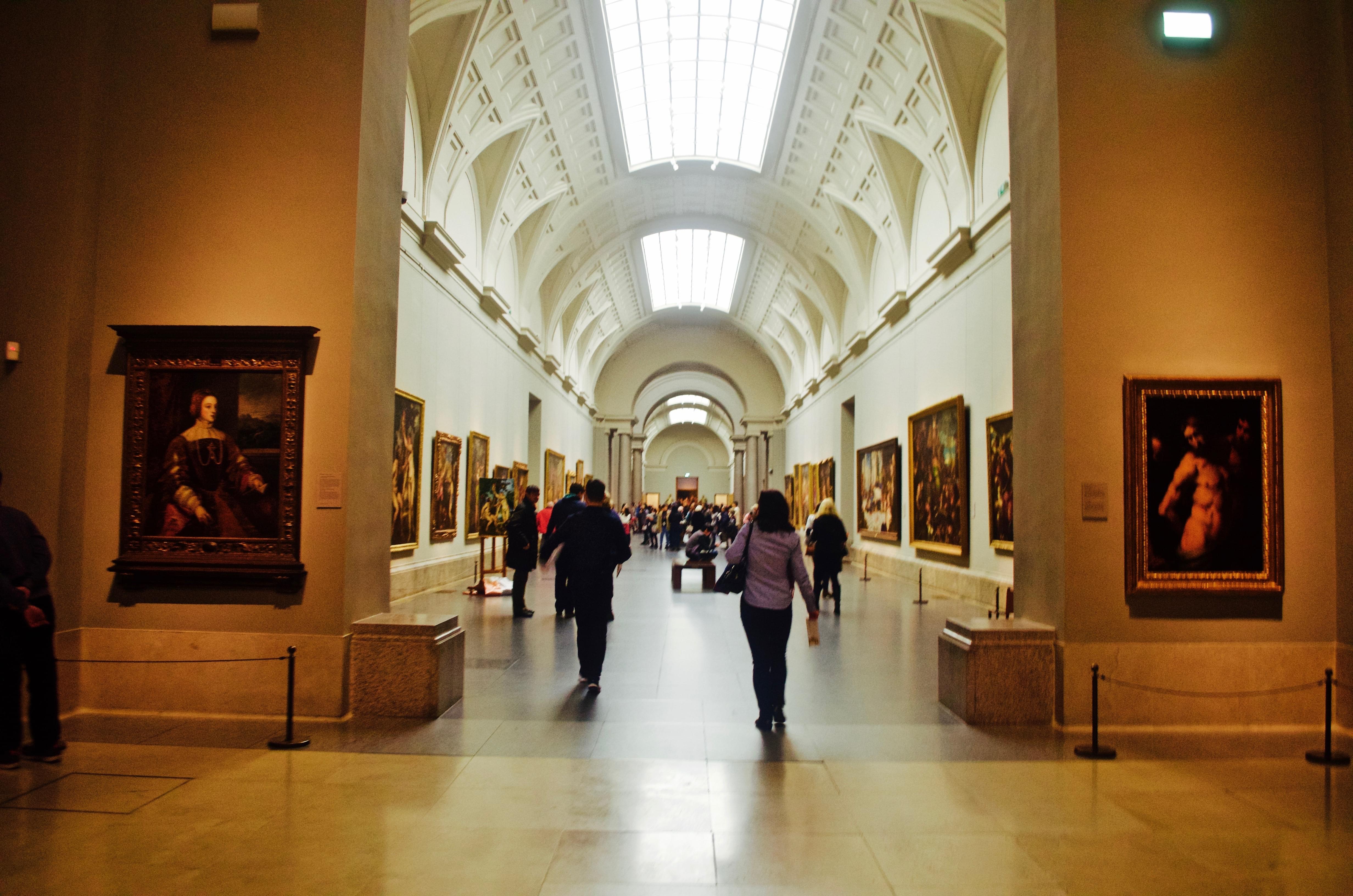 Inside of Prado Museum