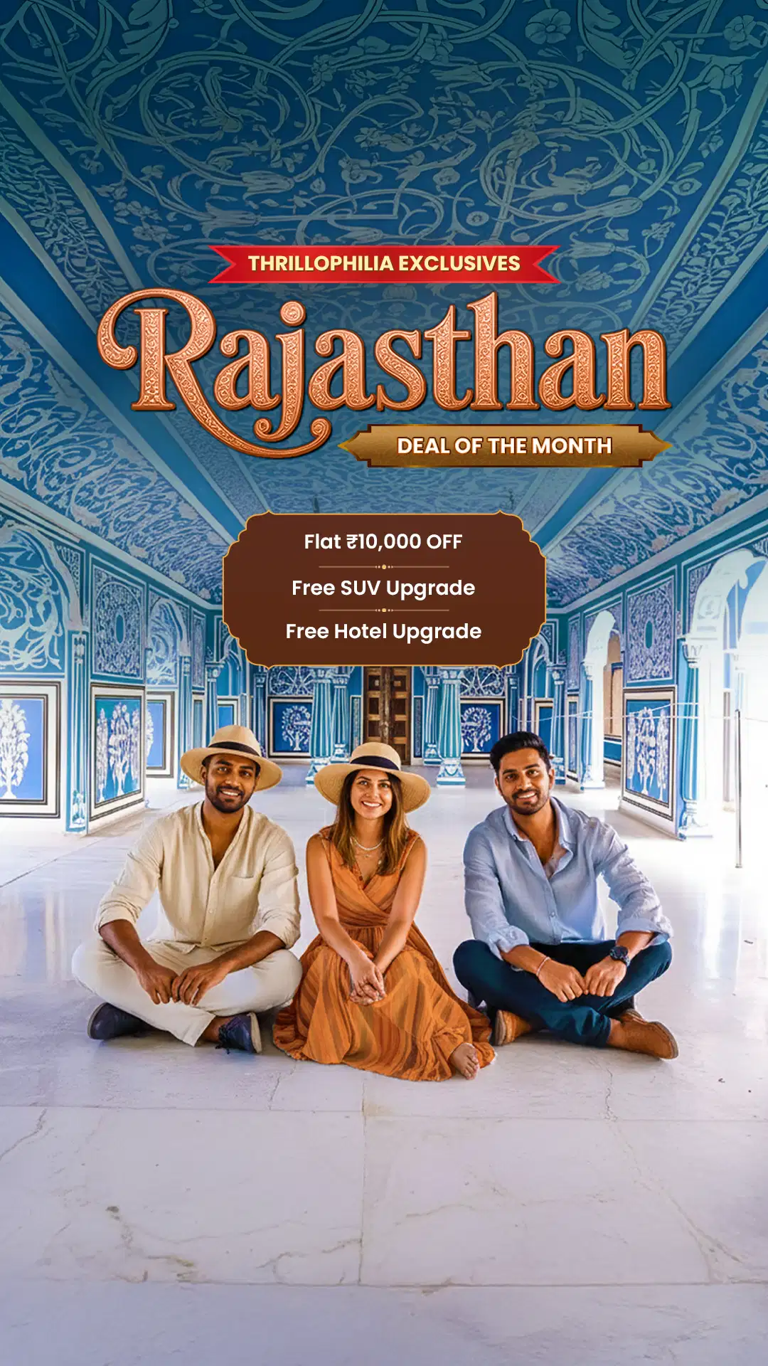 Luxury Rajasthan - Winter Flash Sale - Free Hotel Upgrade