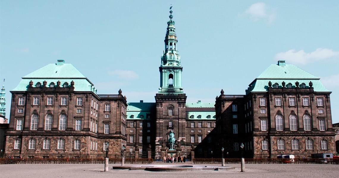 Learn about history at the Tower of Christiansborg Palace