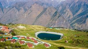 Admire stunning view of Auli and its artificial lake
