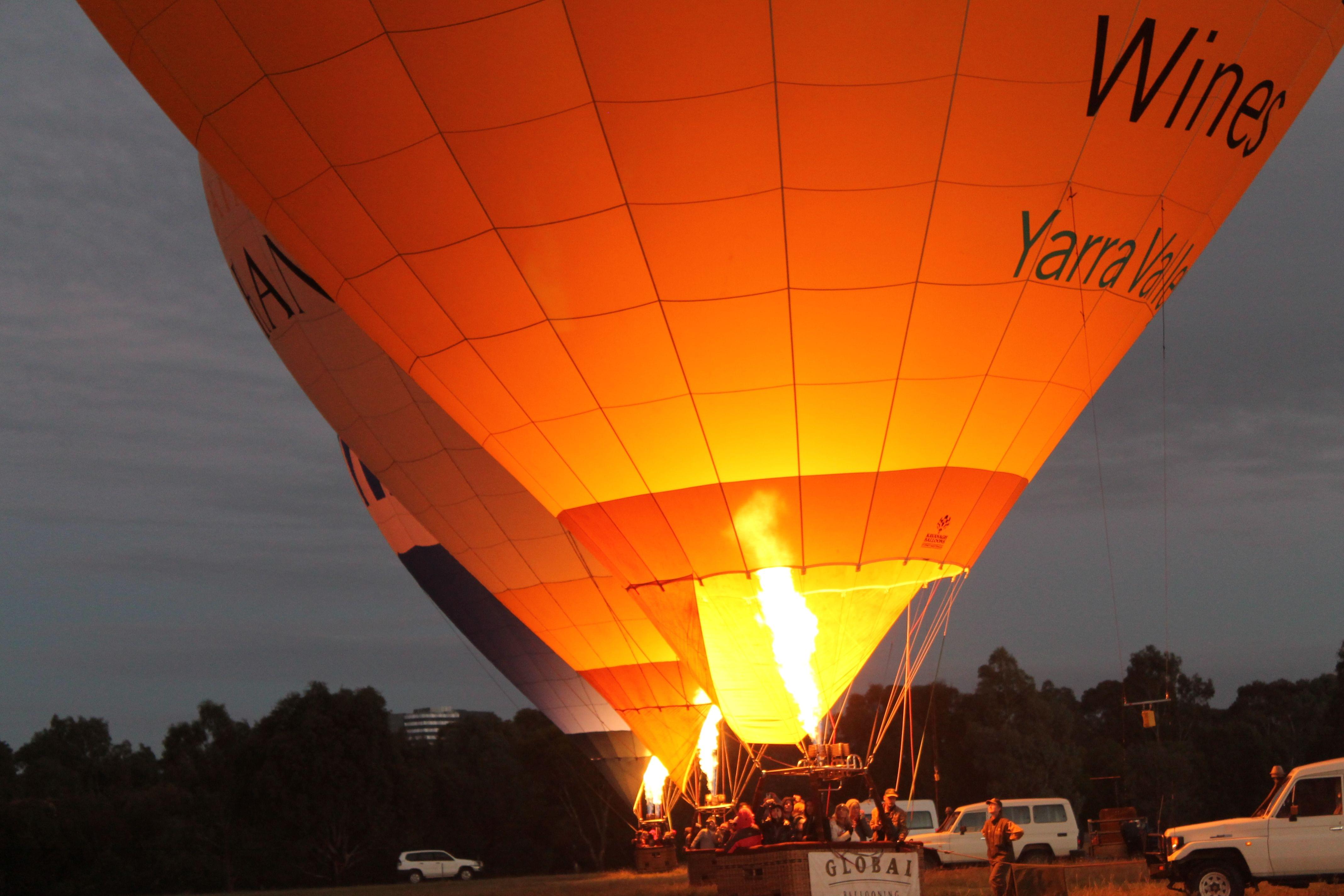 Sunrise Hot Air Balloon Melbourne